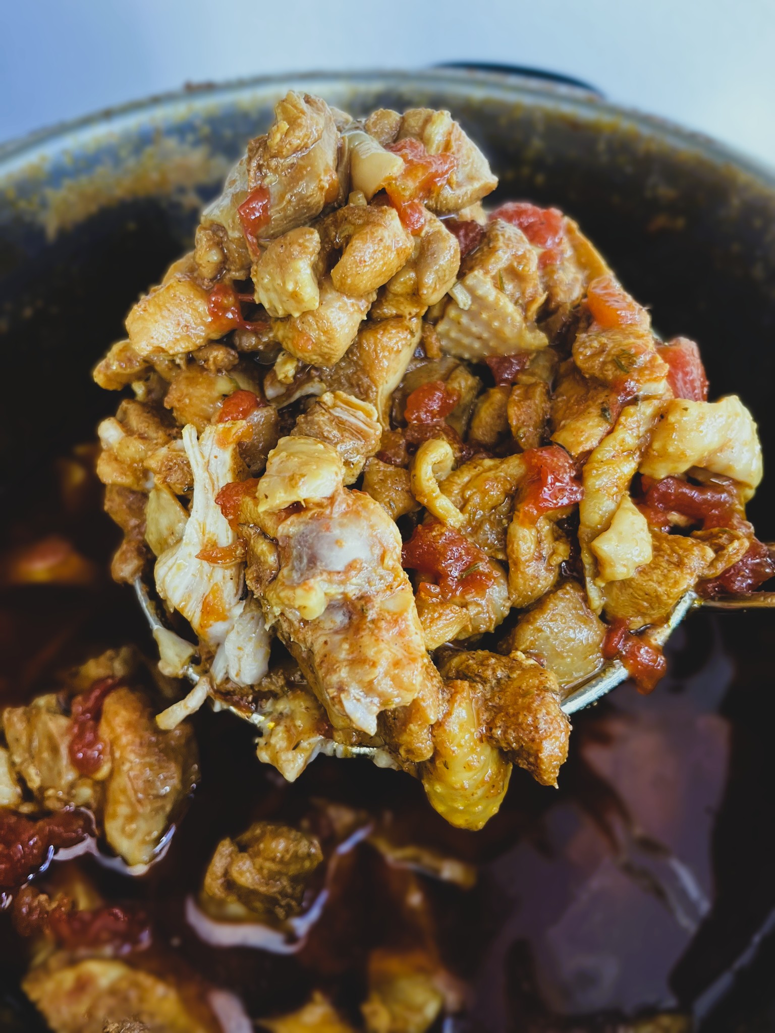 Juicy, organic chicken